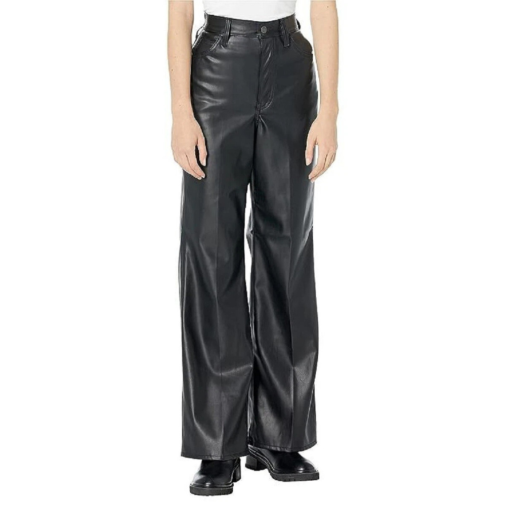 Levi's Womens Premium 70s Flare Faux Leather Jeans 25